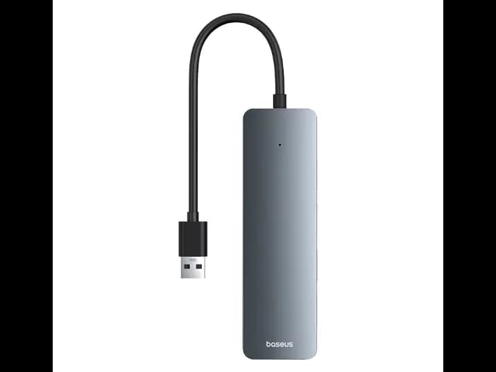 Baseus UltraJoy Series 4-Port HUB Lite 15cm Space Grey（USBA to USB3.0*4）- B0005280B811-00