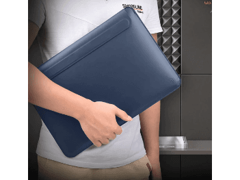 WIWU 12 Inch Skin Pro II Leather Sleeve Black for MacBook 12 inches (3)