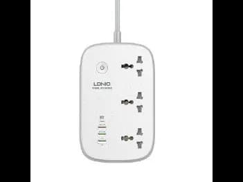 LDNIO SCW3451 WIFI Smart Universal Power Strip 3 Outlets+1 PD+1QC 3.0 + 2 Auto-ID High Output Power Socket Switches Extension UK Pin – SCW3451 - With 6 months warranty