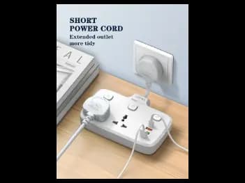 LDNIO SC2413 Universal Outlets Power Strip Outlet Wall Electric Plug PD 20W USB Power Cube Power Socket UK Pin – SC2413 - With 6 Months Warranty (5)