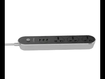 LDNIO 3 AC Outlets Universal Power Strip with 3 USB Ports 15.5W for Phone to Charge – SC3301 - With 6 Months Warranty (4)