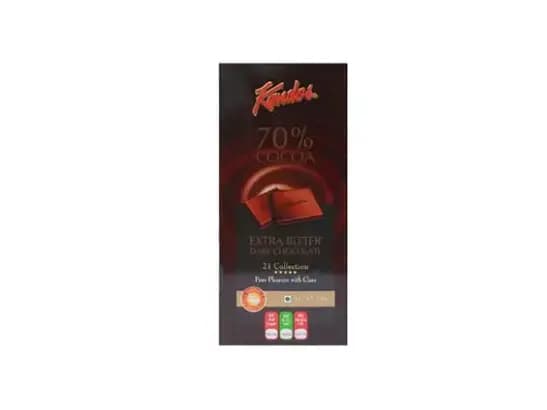 Kandos 21 Collection Extra Bitter Dark Chocolate - 100.00 g