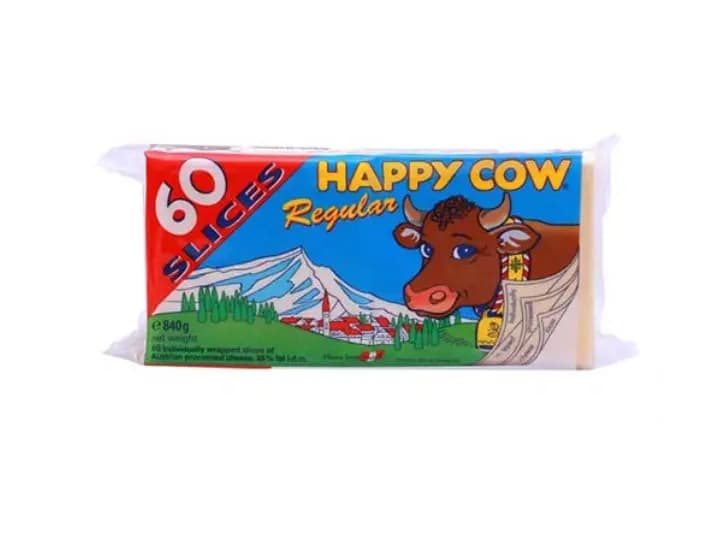 Happy Cow Regular Cheese Slices