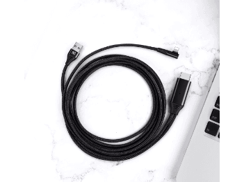 Mcdodo Lighting to HDMI Data Cable with USB Port - With 6 Months Warranty, Function - Audio and video synchronization (3)