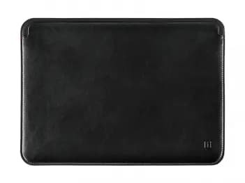 WIWU 13.3 Inch Skin Pro Platinum Leather Sleeve Black - Designed for MacBook., Water resistant (4)