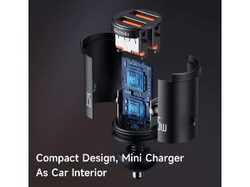 Mcdodo 15.5W Dual USB Ports Car Charger – CC-2950 – 6 Months Warranty (5)