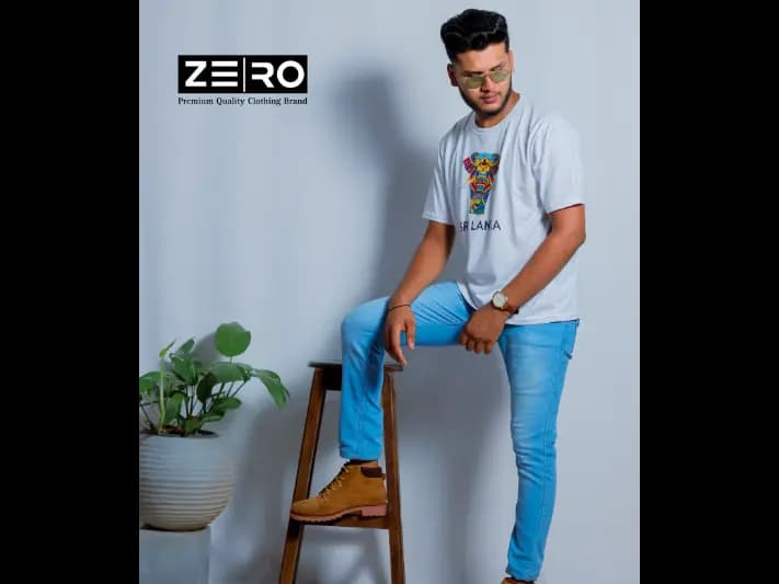 Regular Fit Elephant Printed T-Shirts - White (2)