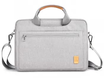 WIWU 15.6 Inch Pioneer Shoulder Bag For Laptops – Gray - Anti-tear material