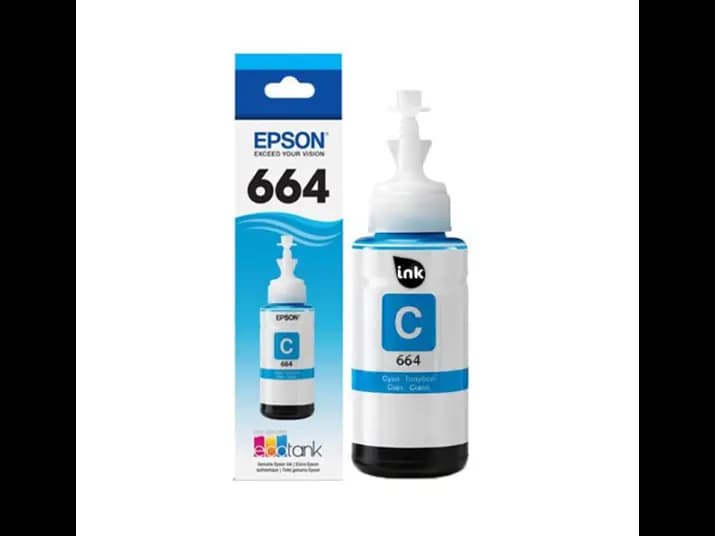 Epson 664 Cyan Ink Bottle