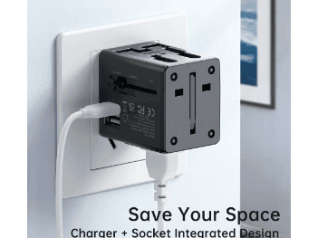Mcdodo Universal Travel Adapter (2U) - compatible with outlets in over 200 countries & regions, With 6 Months Warranty (3)
