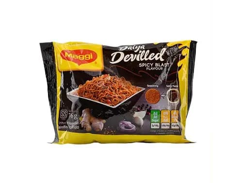 Maggi Devilled Spicy Blast Noodles - 76.00 g
