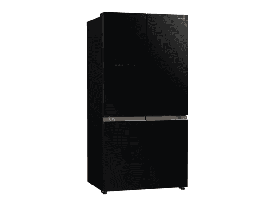 Hitachi Refrigerator - Inverter, 4 Door French, Glass Black, 638L (H-R-WB640V0PB) - 1 Year Warranty (4)