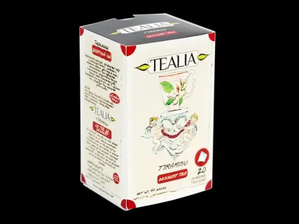 Tealia - Pyramid Tea bags TIRAMISU （2g x 20）