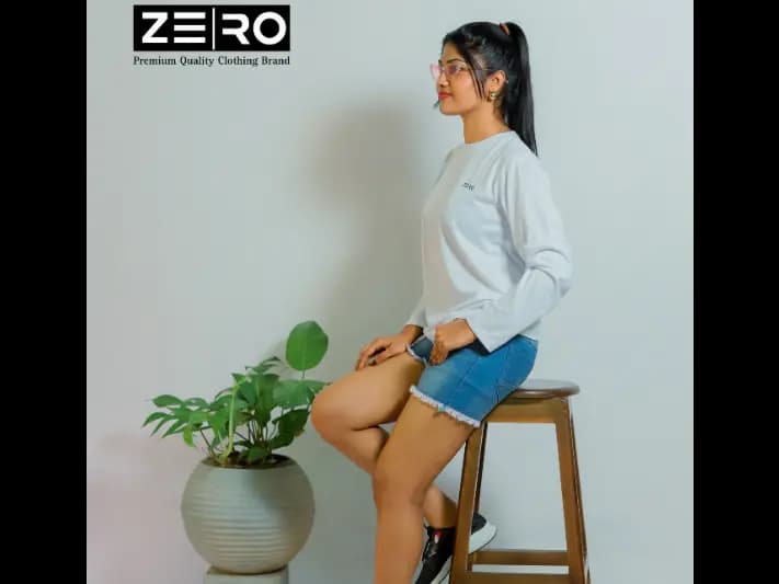 Regular Fit Long Sleeve T-Shirt - White (3)