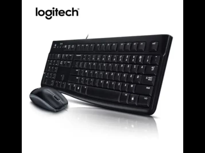 Logitech MK120 Corded Keyboard and Mouse Combo (2)