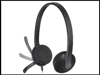 Logitech H340 USB Computer Headset - With 1 Year Warranty (3)