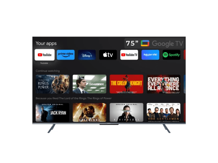 Panasonic 75" Google TV - 4K HRD TV-PN-TH-75MX740N with 3 years warranty