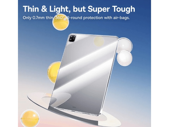 Baseus Simple Series Protective Case for Pad Pro (2017) /Pad Air3 10.5″, Clear - P40113400201-01 (3)