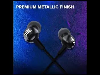 JBL C100SI Wired In-Earphone – Black - With 6 Months Warranty (6)