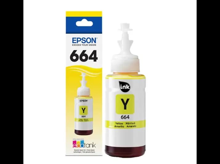 Epson 664 Yellow Ink Bottle