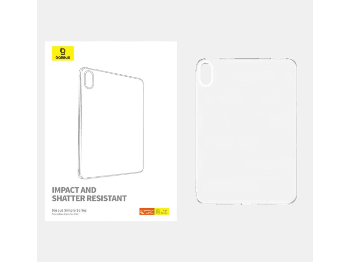 Baseus Simple Series Protective Case for Pad Pro (2017) /Pad Air3 10.5″, Clear - P40113400201-01 (2)