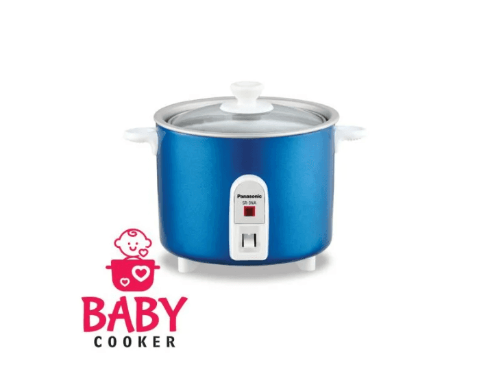 Panasonic Baby Rice Cooker 300ml Blue - PN-SR-3NABLU with 1 YEAR WARRANTY