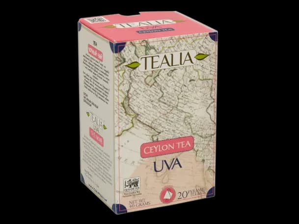 Tealia - Pyramid Tea bags - UVA 20 x 2g