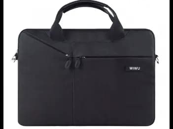 WIWU 15.6 Inch City Commuter Bag For Laptop/ Ultrabook – Black - Premium nylon fabric