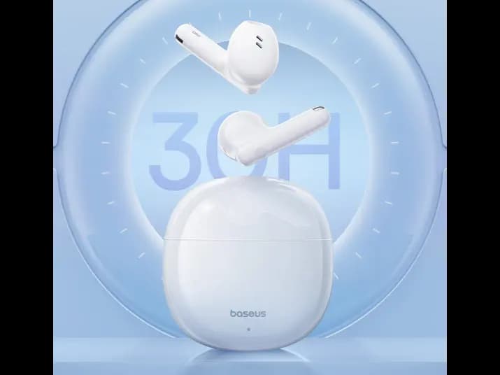 Baseus Bowie E13 True Wireless Earphones Moon White (3)