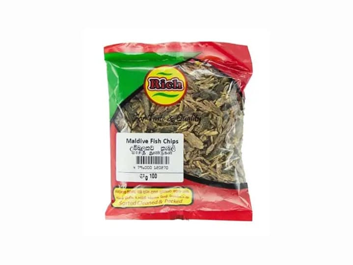 Rich Maldive Fish Chips - 100.00 g