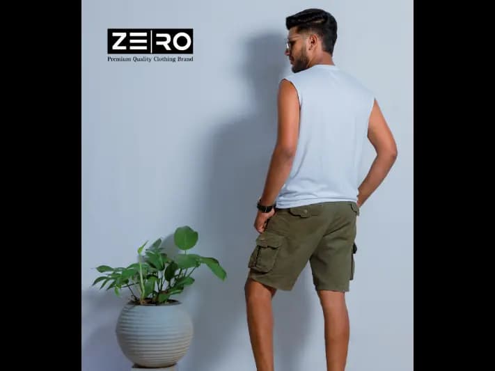 Men's Regular Fit Arm Cut - White (4)