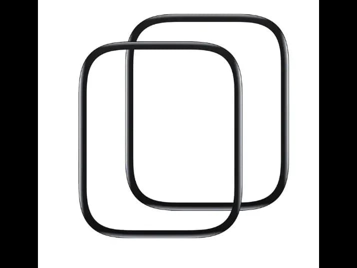 Baseus Full-Coverage Micro-Crystal Tempered Glass Screen Protector for AP Watch Ultra 49mm, Clear (Pack of 2 with 2 cleaning kits) - SGWJ030102