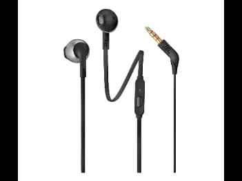 JBL Tune 205 Wired In-Earphone – Black - With 6 Months Warranty