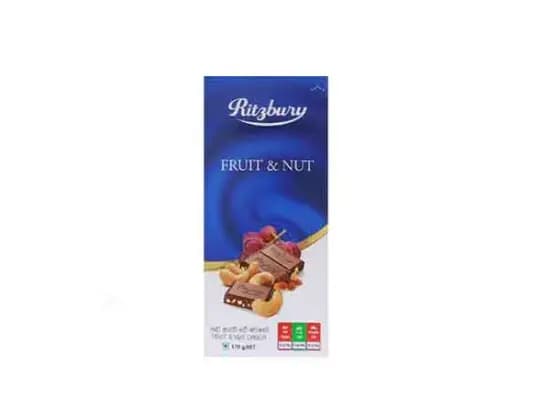 Ritzbury Fruit and Nut Chocolate - 170.00 g