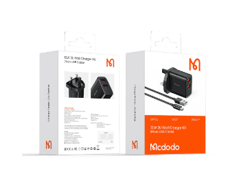 Mcdodo 12W Dual USB Port Charging Adapter Micro USB Cable - With 6 Months Warranty (7)