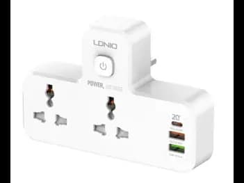 LDNIO SC2311 20W 3-Port USB Charger Extension Power Strip - With 6 Months Warranty