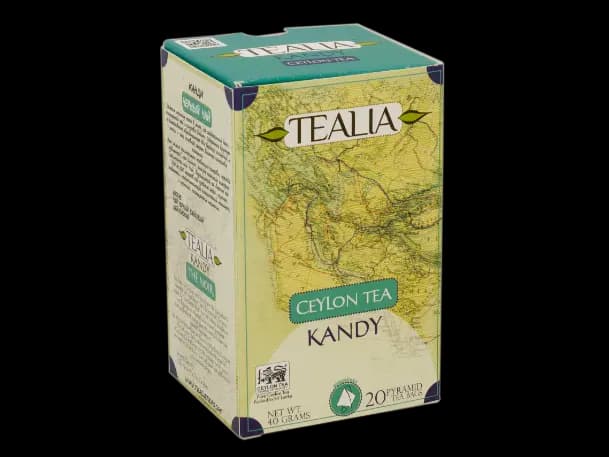 Tealia - Pyramid Tea bags -KANDY 20 x 2g
