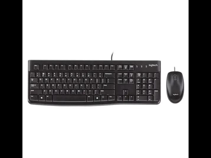 Logitech MK120 Corded Keyboard and Mouse Combo