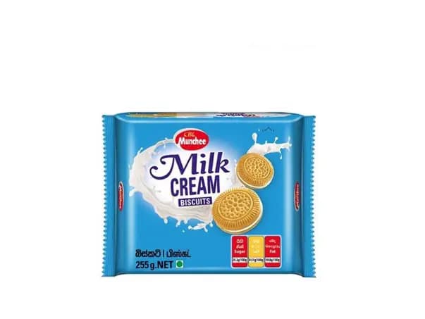 Munchee Milk Cream Biscuits