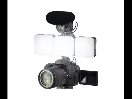 Plokama PK-70 Led Video Light with 3 adjustable brightness levels (2)