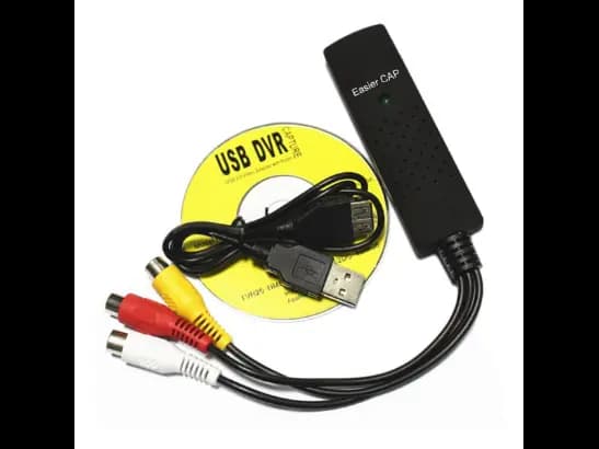 Easy Capture USB 2.0 Video Adapter With Capture video though USB 2.0 interface , high quality video resolution