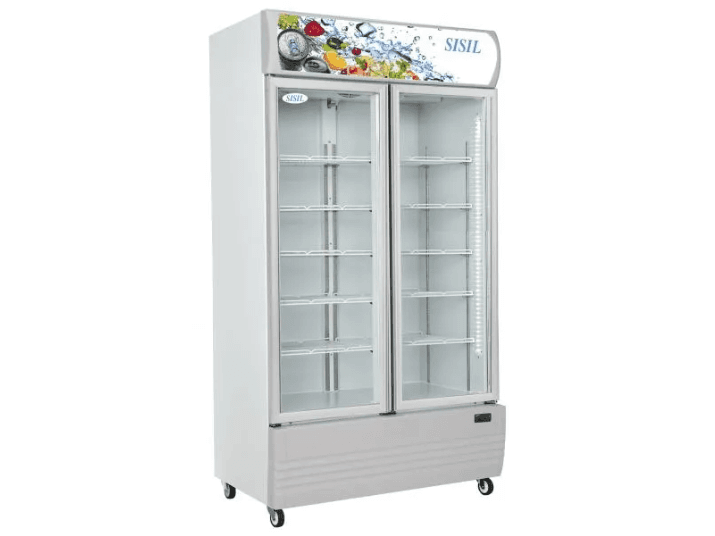 Sisil Bottle Cooler 2 Doors 885L - SL-FC885 with 1 Year Warranty