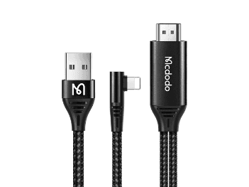 Mcdodo Lighting to HDMI Data Cable with USB Port - With 6 Months Warranty, Function - Audio and video synchronization