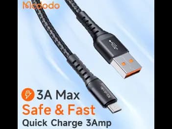 Mcdodo USB to Micro USB Data Cable – 0.2m - With 6 Months Warranty (2)