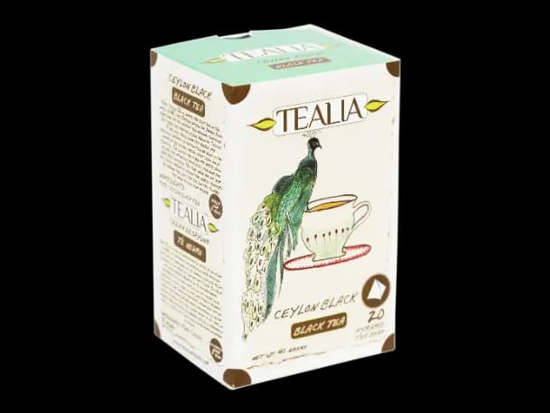 Tealia - Pyramid Tea bags CEYLON BLACK(2g x 20)