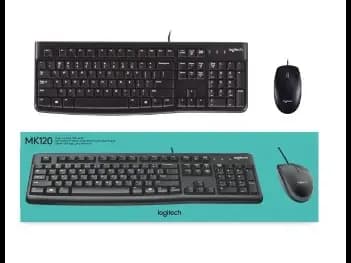 Logitech MK120 Corded Keyboard and Mouse Combo – Black - With 1 Years Warranty (5)