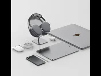 WiWU Hubble Stand for Airpods Pro Max - Material - Aluminum alloy, With Auto sleep/ Wake up function (3)
