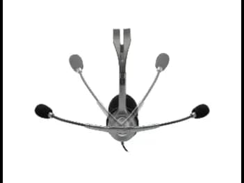 Logitech H110 Dual 3.5mm Wired Headset - With 1 Year Warranty, (4)