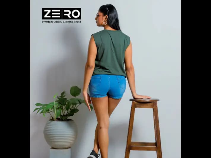Ladies Regular Fit Arm Cut - Army Green (3)