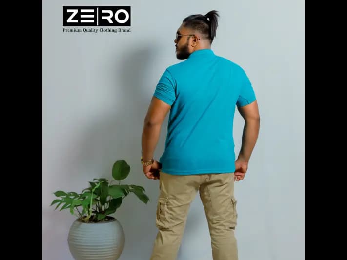 Men's Slim Fit Collar Polo T-Shirts - Arpico Green (4)